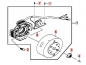 Preview: Lichtmaschine mit Polrad TGB Bullet original