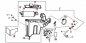 Preview: Clip Halter für Luftfilter Kasten TGB Blade Target original