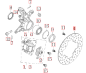 Preview: Bremsscheibe vorn Online 9.0 9.1 SMC original