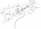 Preview: Halter Thermostatgehäuse Aprilia RS250 original Gebraucht AP8600257