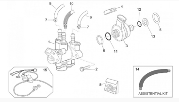 Preview: O-Ring Einspritzanlage SR50 ditech original
