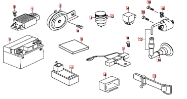Zündspule mit Zündkerzenstecker TGB Bullet original Neu Teil
