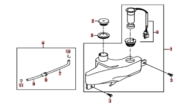 Preview: Ölfilter 2Takt TGB Roller Bullet original