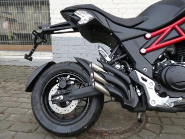 Neufahrzeug Motorrad Online GTR 125 Schwarz-Rot Tageszulassung