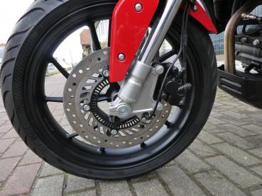 Neufahrzeug Motorrad Online Pista 125 ABS Schwarz-Rot