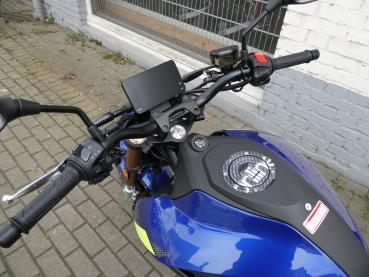 Neufahrzeug Motorrad Online Pista 125 ABS Blau-Gelb-Schwarz