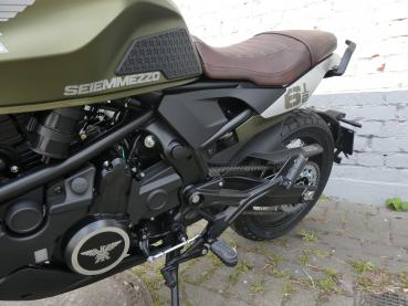 Neufahrzeug Motorrad Moto Morini SEIEMMEZZO SCR 650 Navy Green