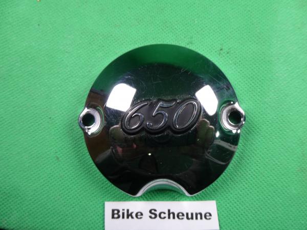Chrom Deckel Abdeckung Kontakte Fliehkraftregler XS 650 Heritage