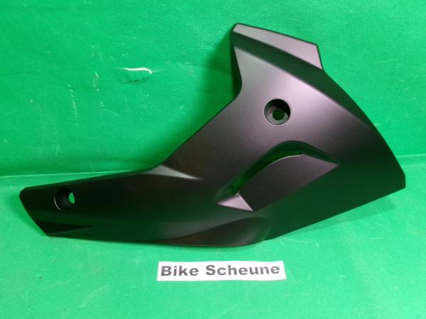 Verkleidung Motor rechts QJMOTOR SRK125S schwarz matt