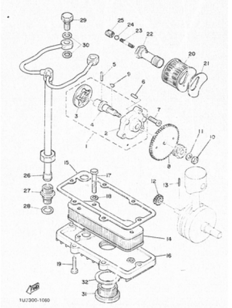 Dichtung für Ölablassschraube XS650