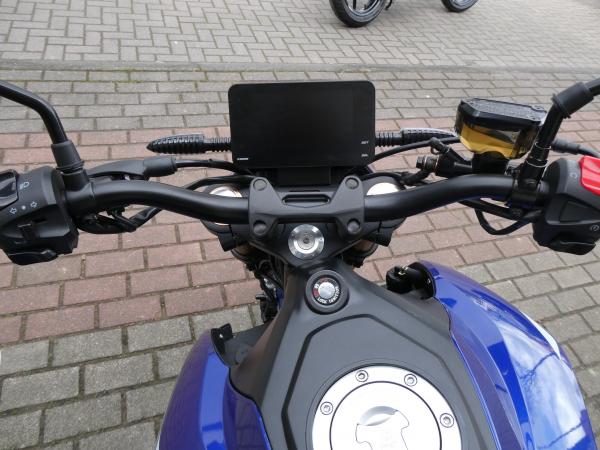 Neufahrzeug Motorrad Online Pista 125 ABS Schwarz-Blau